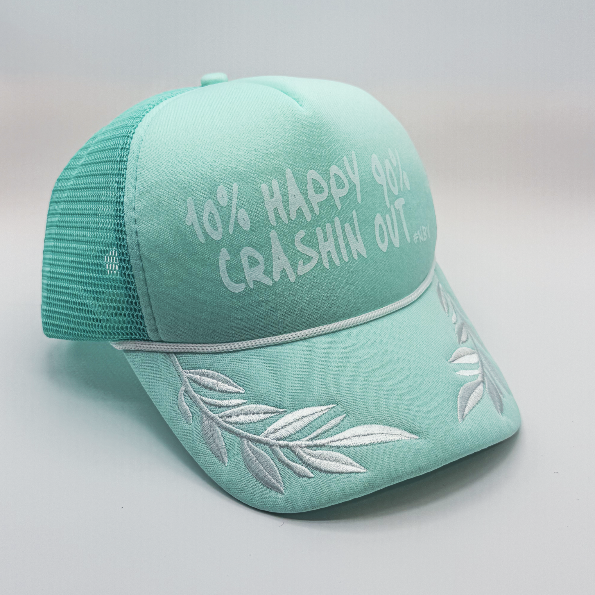 10% Happy 90% Crashin' Out | Foam Trucker – Shop NBV