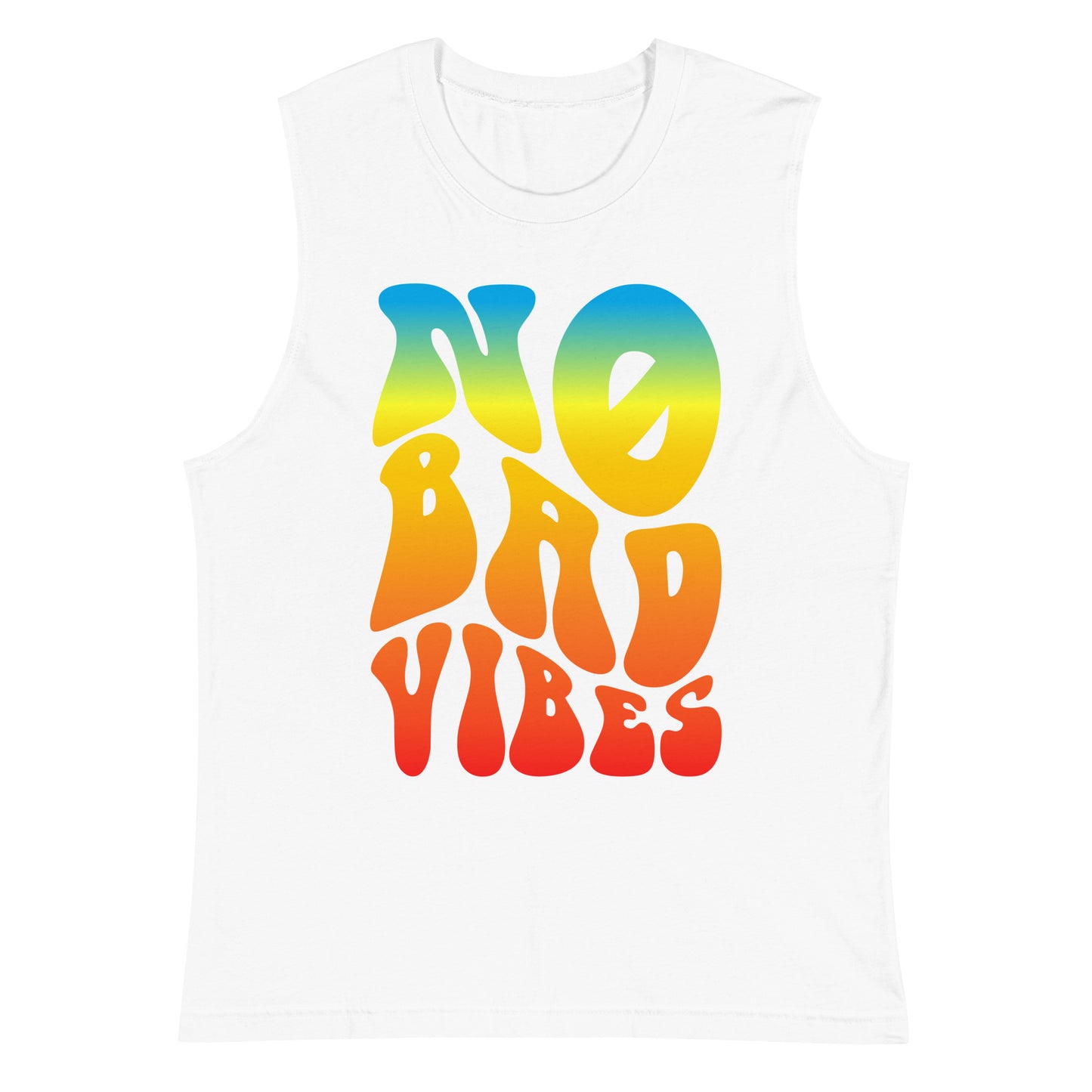 NBV Retro Rainbow Unisex Muscle Shirt
