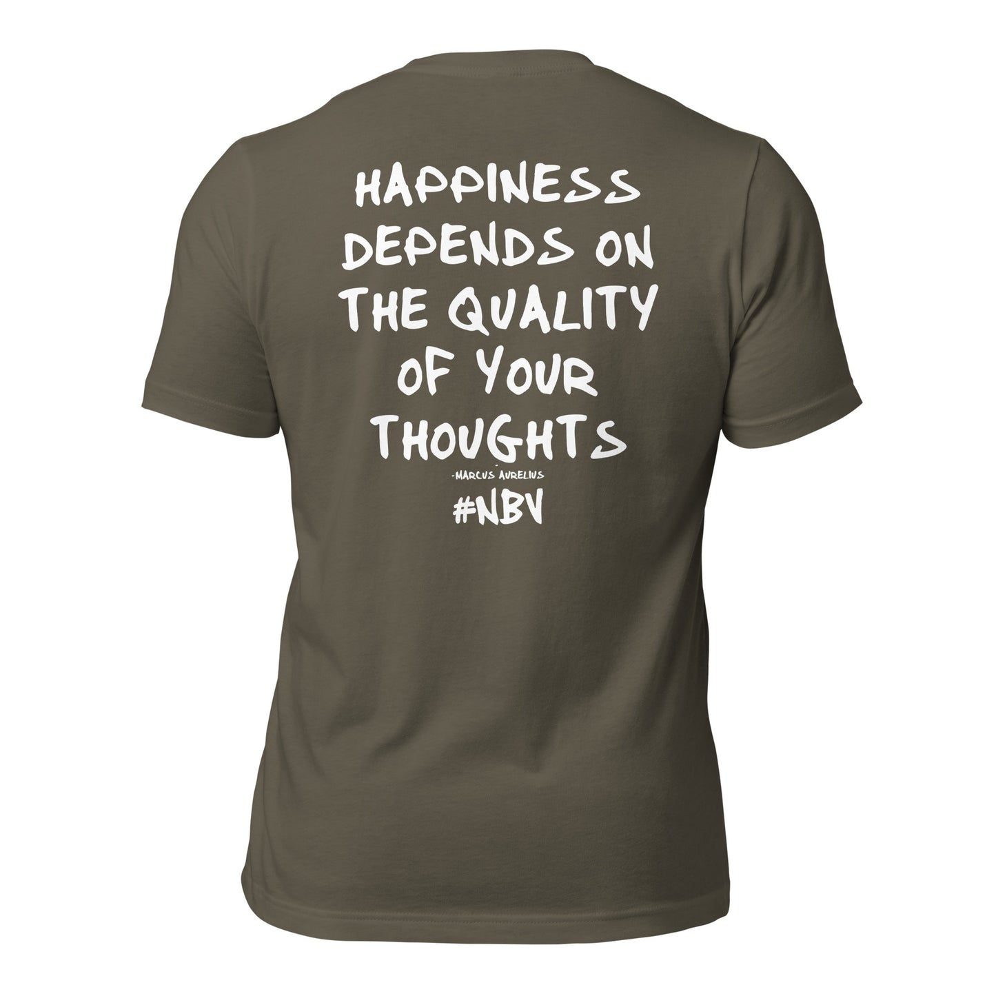 NBV Words Happiness Depends Unisex Tee