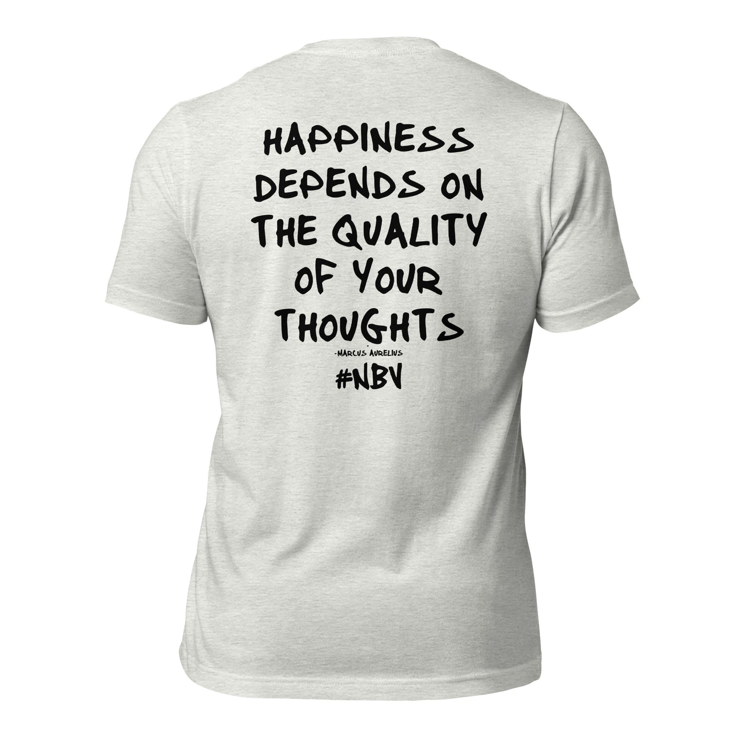 NBV Words Happiness Depends Unisex Tee