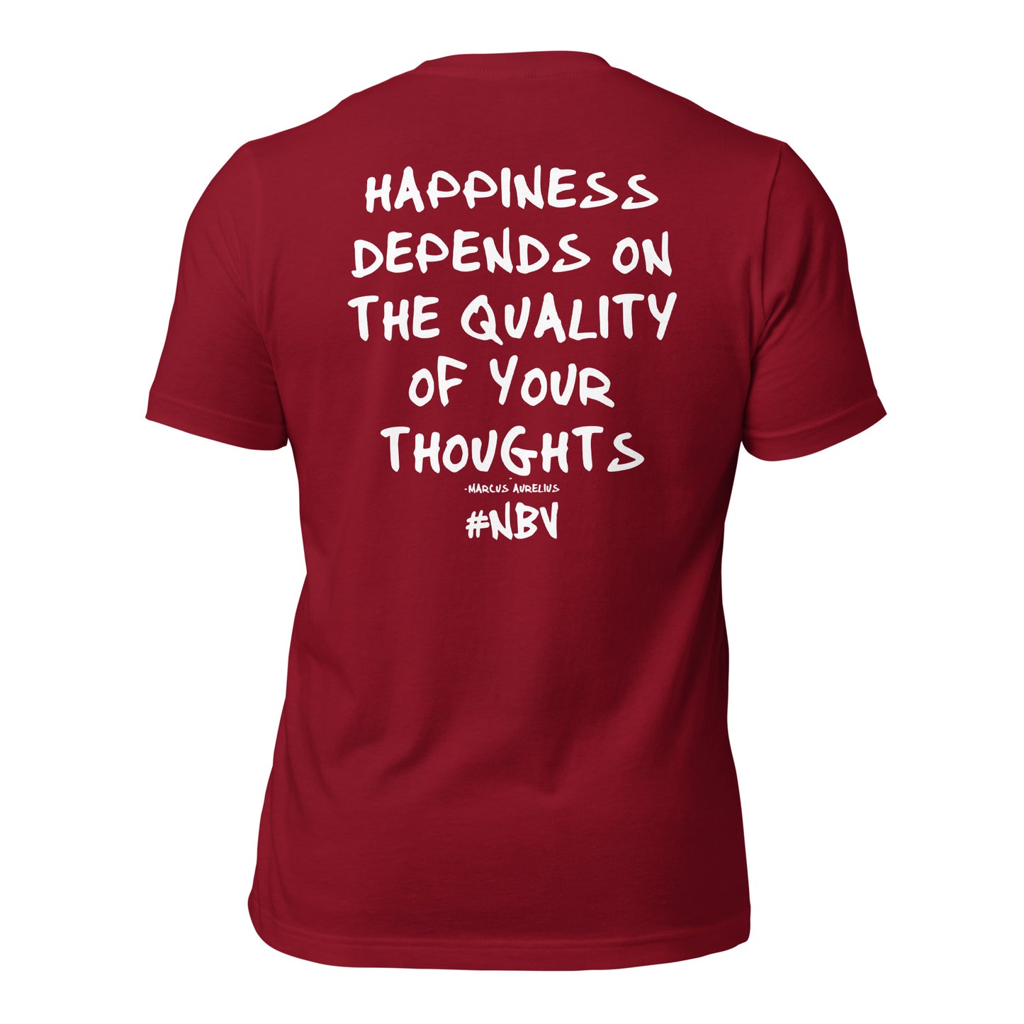 NBV Words Happiness Depends Unisex Tee