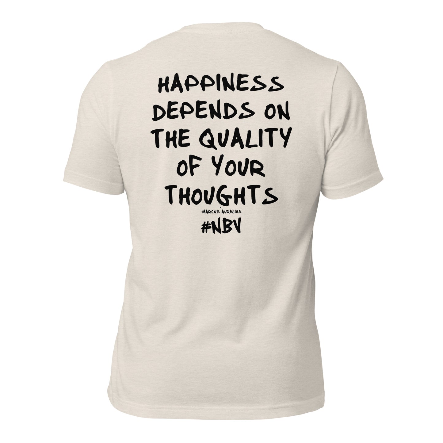 NBV Words Happiness Depends Unisex Tee