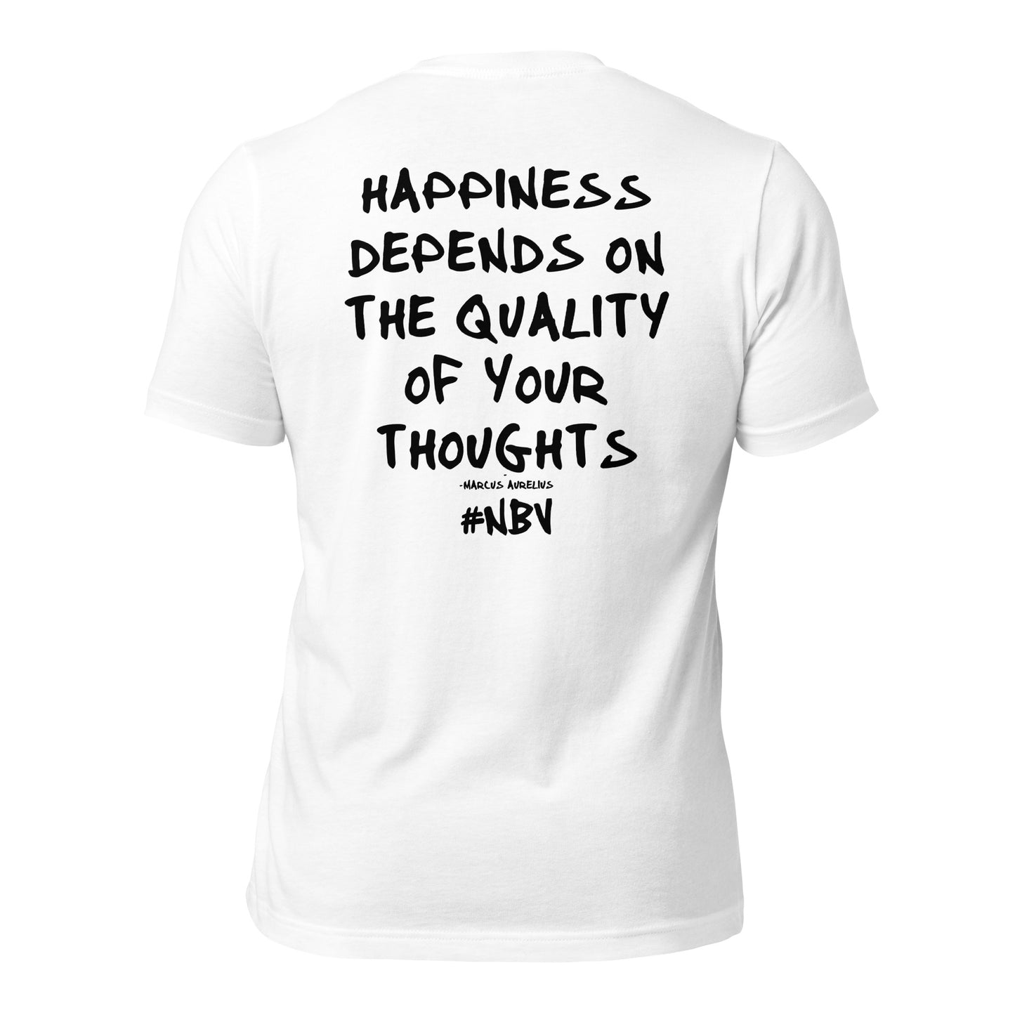 NBV Words Happiness Depends Unisex Tee