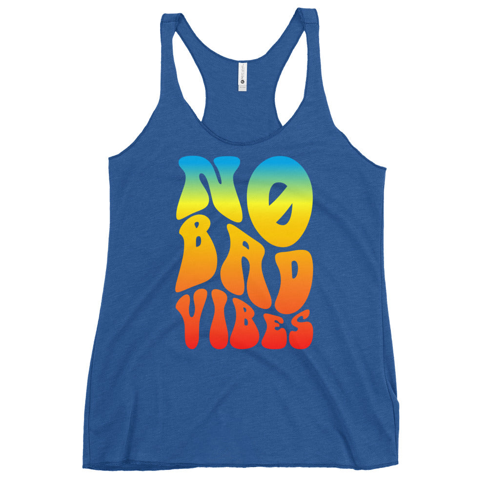 NBV Retro Rainbow Ladies Racerback Tank
