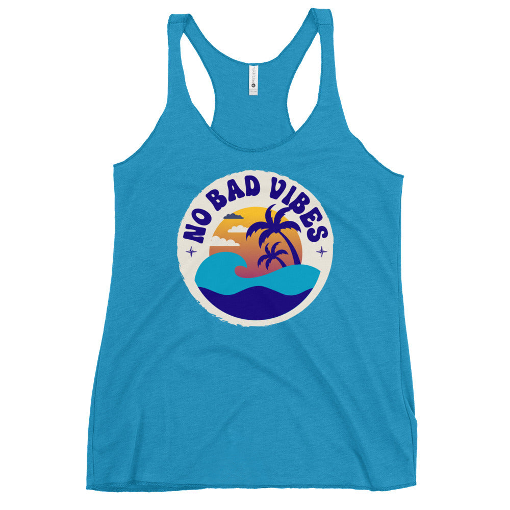 NBV Retro Beach Ladies Racerback Tank