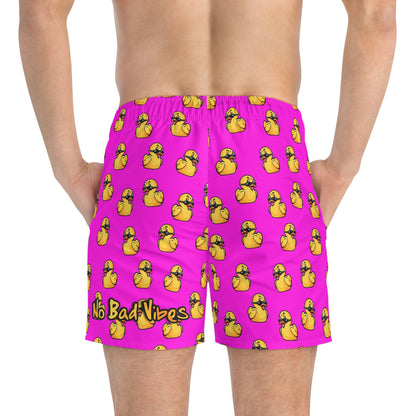 NBV Duck Vibe Festival Shorts – Pink