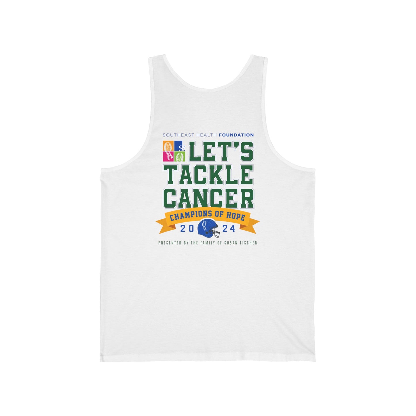 Team #NBV Unisex Tank – Champions of Hope 5K, 10K & Molly’s Mile - No Bad Vibes Edition