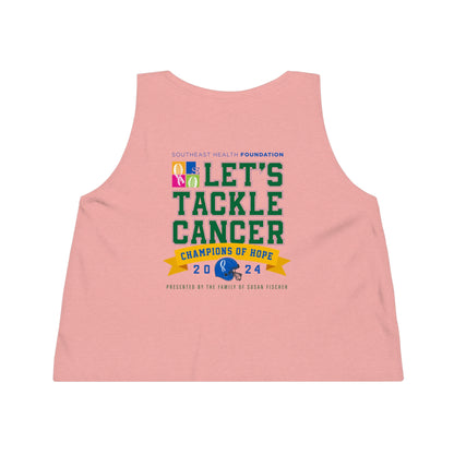 Team #NBV Women’s Cropped Tank – Champions of Hope 5K, 10K & Molly’s Mile - No Bad Vibes Edition