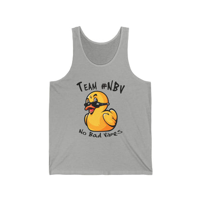 Team #NBV Unisex Tank – Champions of Hope 5K, 10K & Molly’s Mile - No Bad Vibes Edition