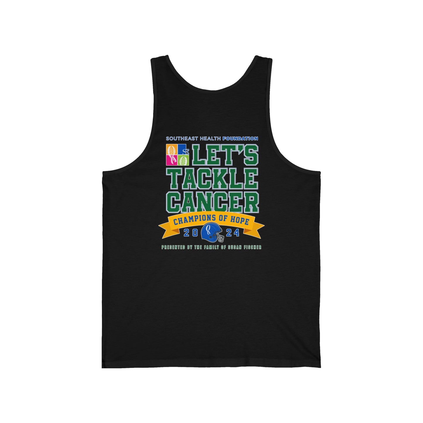 Team #NBV Unisex Tank – Champions of Hope 5K, 10K & Molly’s Mile - No Bad Vibes Edition