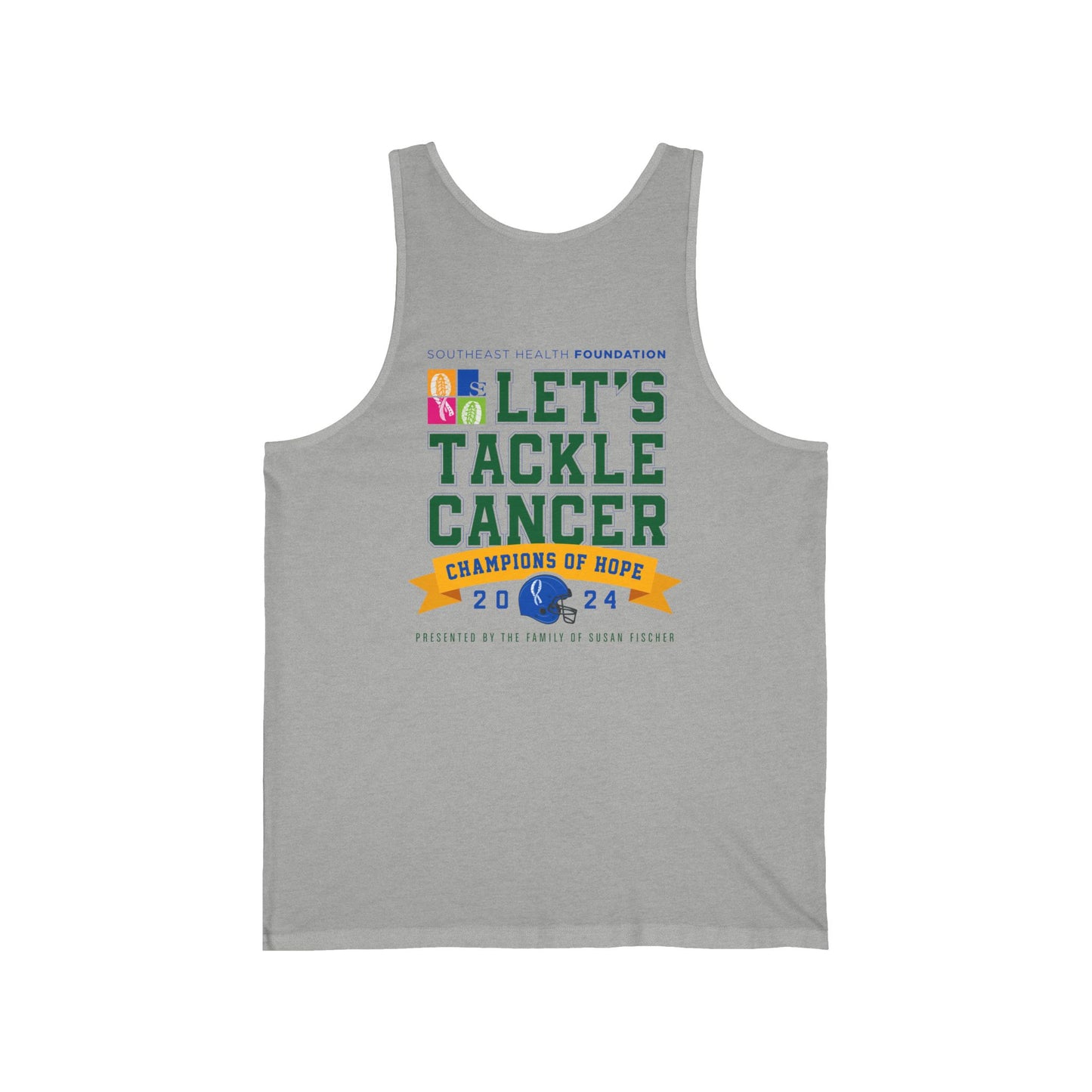 Team #NBV Unisex Tank – Champions of Hope 5K, 10K & Molly’s Mile - No Bad Vibes Edition