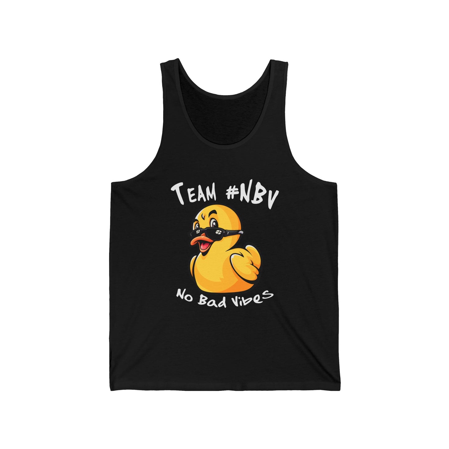 Team #NBV Unisex Tank – Champions of Hope 5K, 10K & Molly’s Mile - No Bad Vibes Edition
