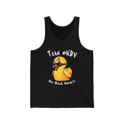 Team #NBV Unisex Tank – Champions of Hope 5K, 10K & Molly’s Mile - No Bad Vibes Edition