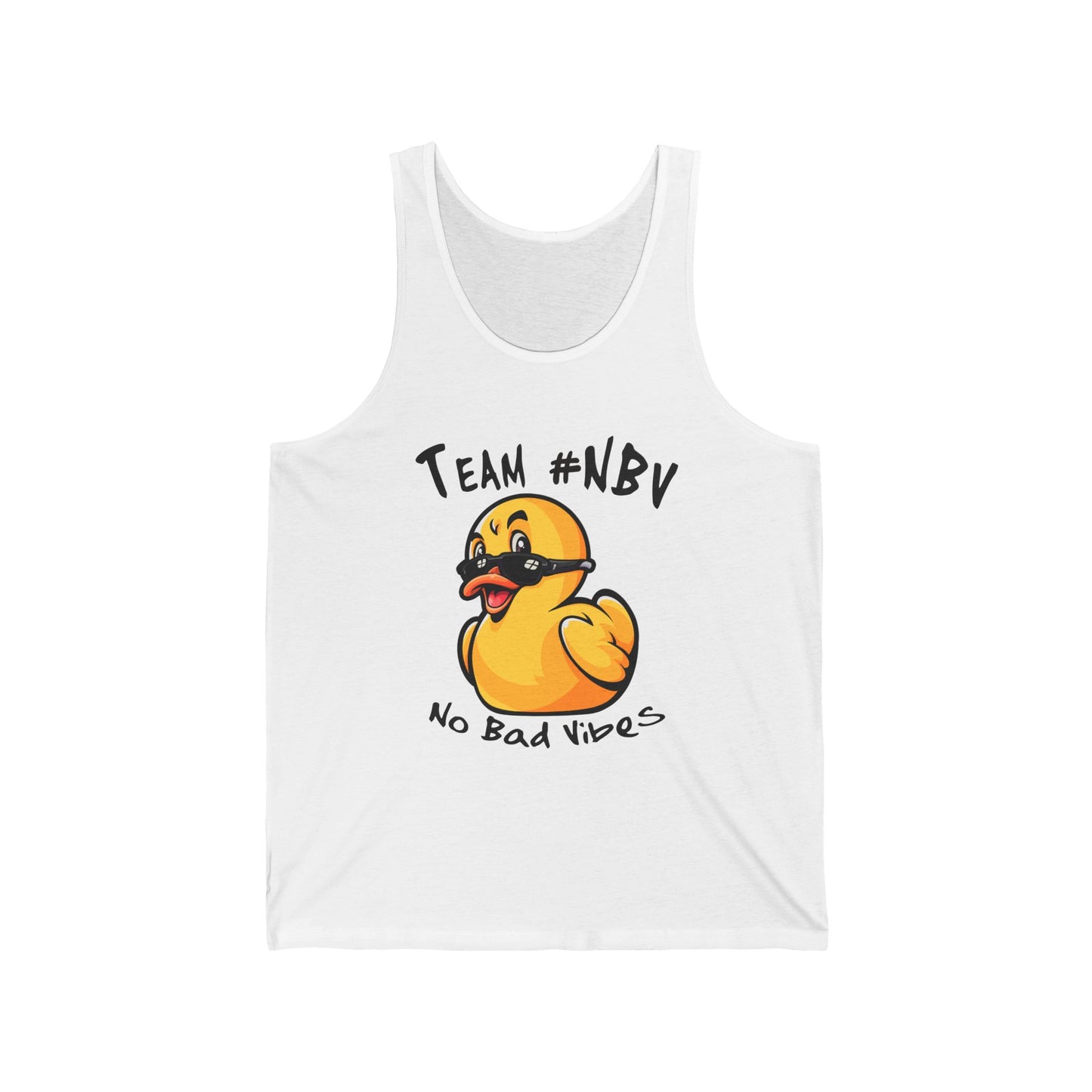 Team #NBV Unisex Tank – Champions of Hope 5K, 10K & Molly’s Mile - No Bad Vibes Edition