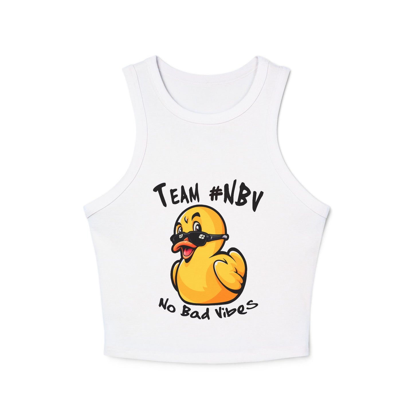 Team #NBV Women’s Micro Rib Racer Tank – Champions of Hope 5K, 10K & Molly’s Mile - No Bad Vibes Edition