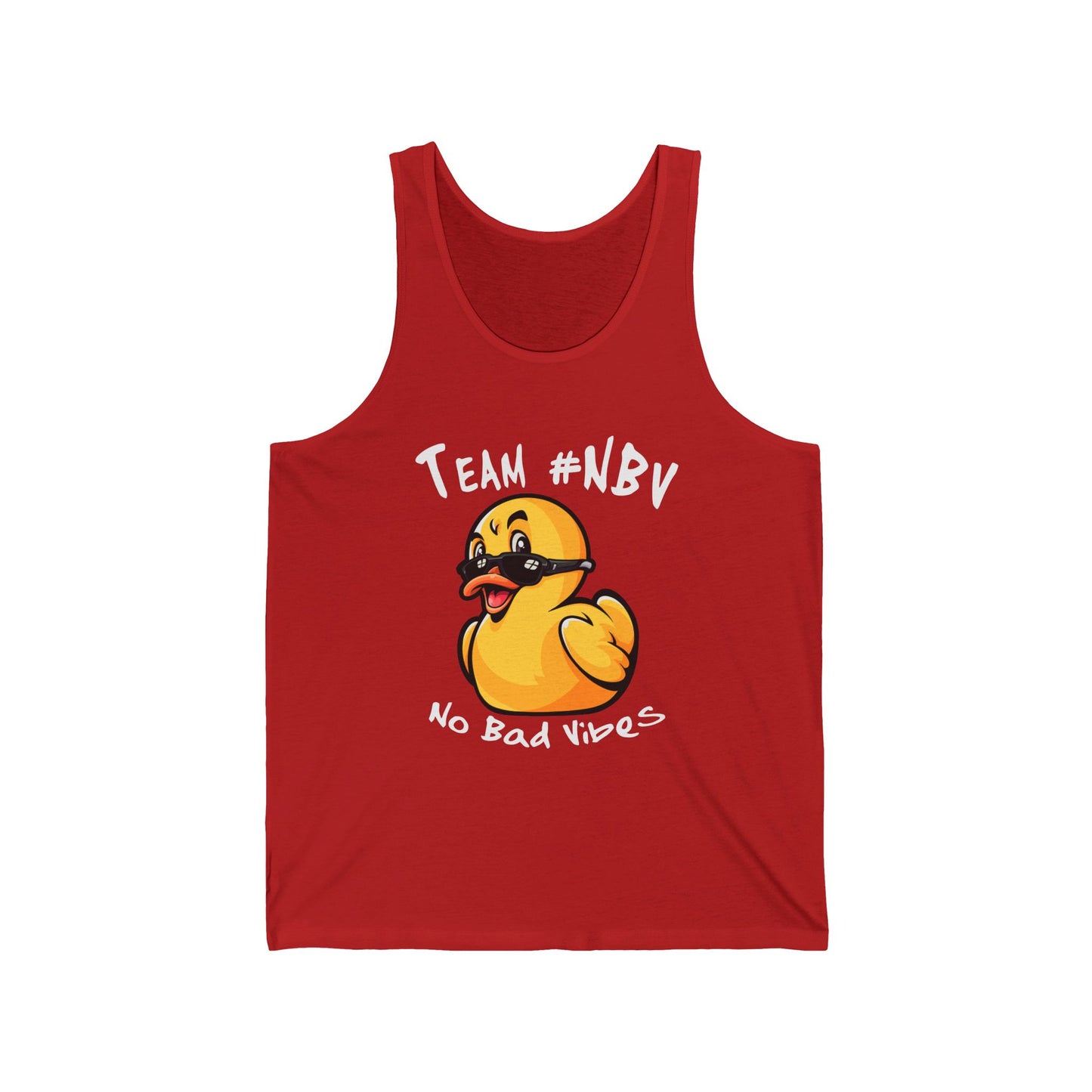 Team #NBV Unisex Tank – Champions of Hope 5K, 10K & Molly’s Mile - No Bad Vibes Edition