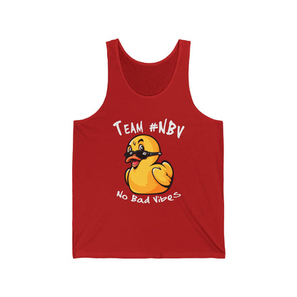 Team #NBV Unisex Tank – Champions of Hope 5K, 10K & Molly’s Mile - No Bad Vibes Edition