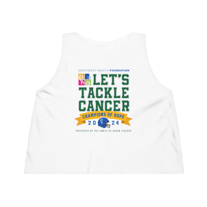 Team #NBV Women’s Cropped Tank – Champions of Hope 5K, 10K & Molly’s Mile - No Bad Vibes Edition