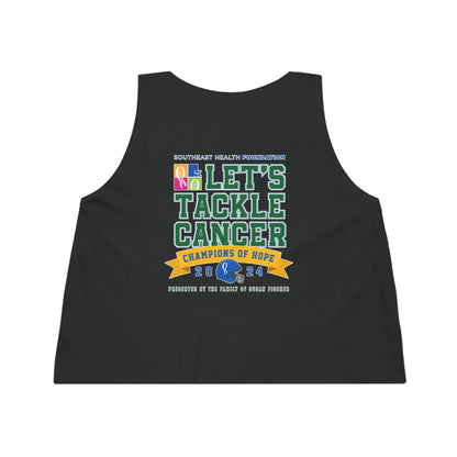 Team #NBV Women’s Cropped Tank – Champions of Hope 5K, 10K & Molly’s Mile - No Bad Vibes Edition