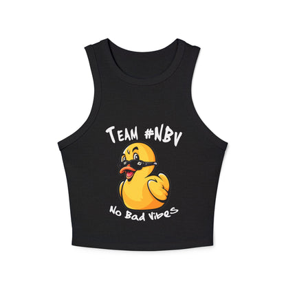 Team #NBV Women’s Micro Rib Racer Tank – Champions of Hope 5K, 10K & Molly’s Mile - No Bad Vibes Edition