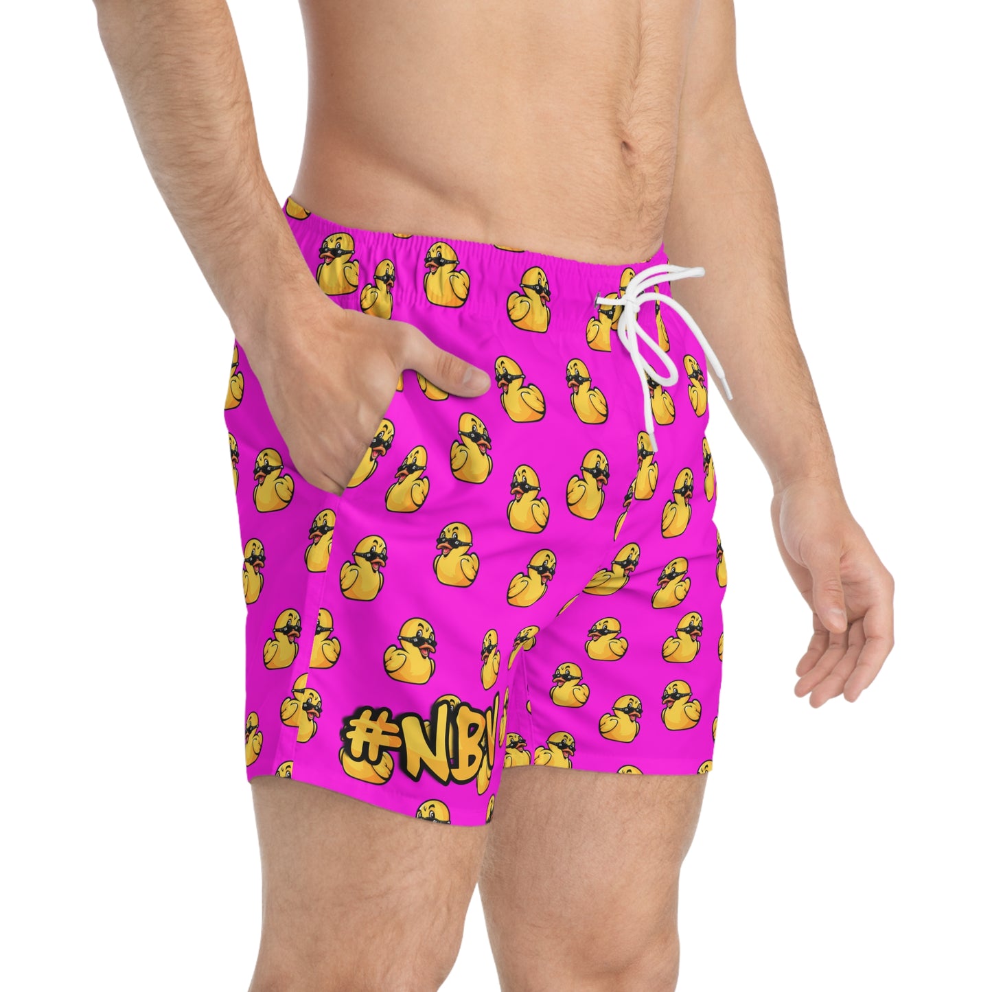 NBV Duck Vibe Festival Shorts – Pink