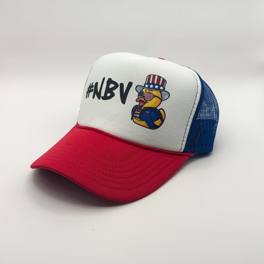 🇺🇸 #NBV Duck Foam Trucker | Merica & No Bad Vibes