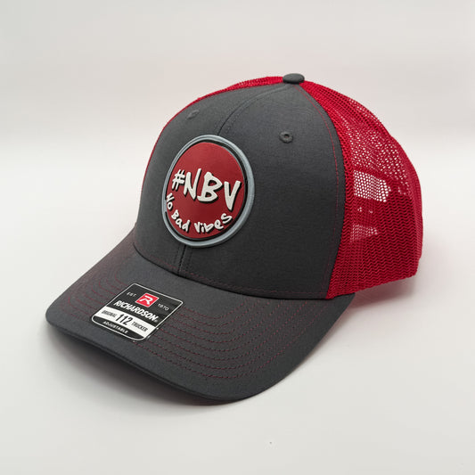 #NBV Seal Trucker | Grey & Red
