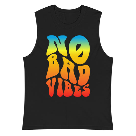 NBV Retro Rainbow Unisex Muscle Shirt