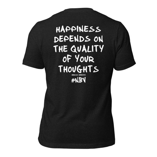 NBV Words Happiness Depends Unisex Tee