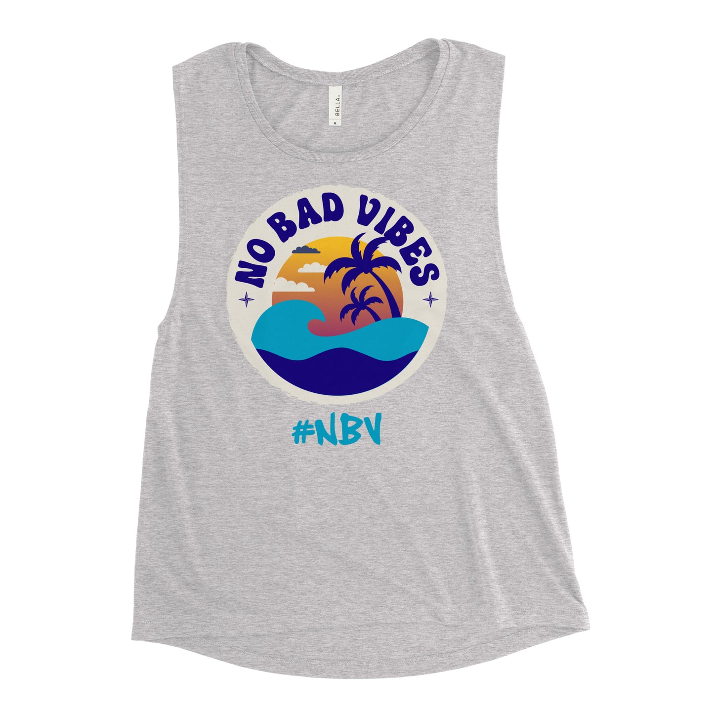 NBV Retro Beach Ladies Muscle Tank