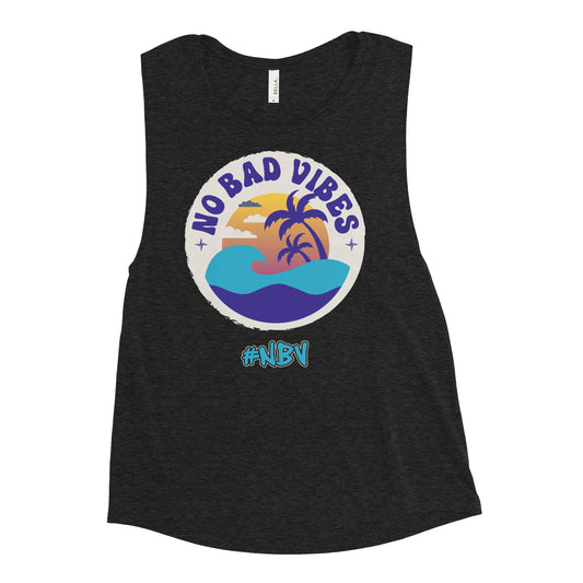 NBV Retro Beach Ladies Muscle Tank