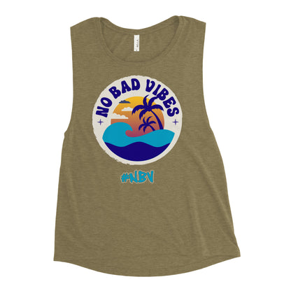 NBV Retro Beach Ladies Muscle Tank