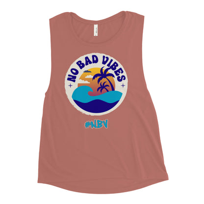 NBV Retro Beach Ladies Muscle Tank