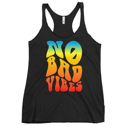 NBV Retro Rainbow Ladies Racerback Tank
